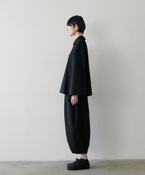  Mochi モチ a-line jacket [black] ma25-co-01