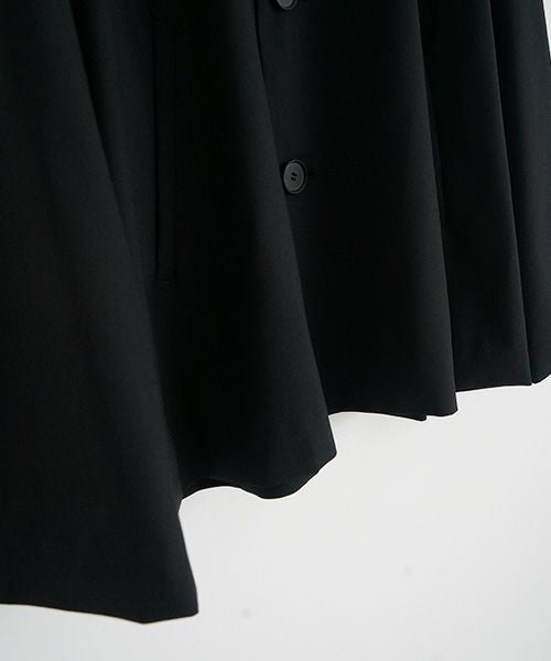  Mochi モチ a-line jacket [black] ma25-co-01