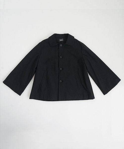  Mochi モチ a-line jacket [black] ma25-co-01