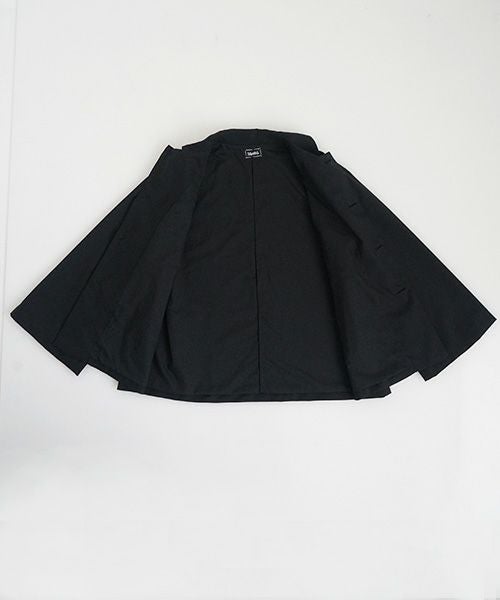  Mochi モチ a-line jacket [black] ma25-co-01