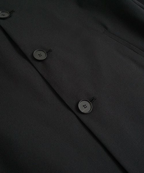  Mochi モチ a-line jacket [black] ma25-co-01