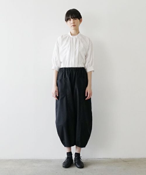 Mochi モチ sarouel pants [black] ma24-pt-02