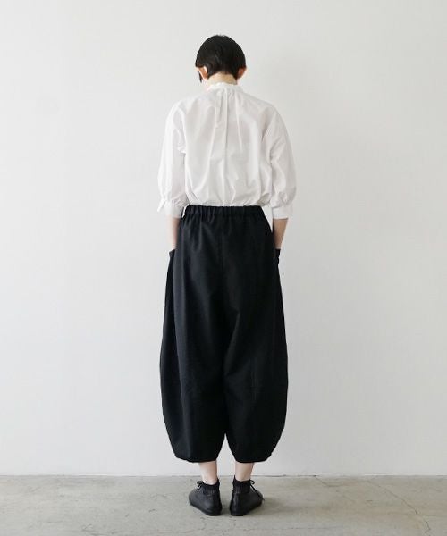 Mochi モチ sarouel pants [black] ma24-pt-02