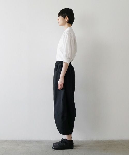 Mochi モチ sarouel pants [black] ma24-pt-02