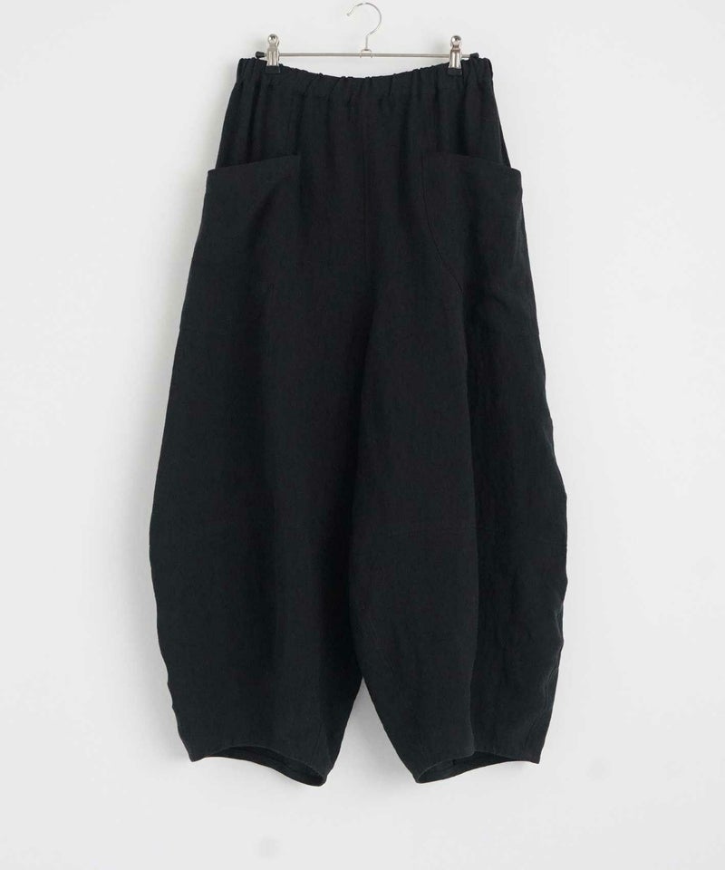 Mochi モチ sarouel pants [black]ma24-pt-02
