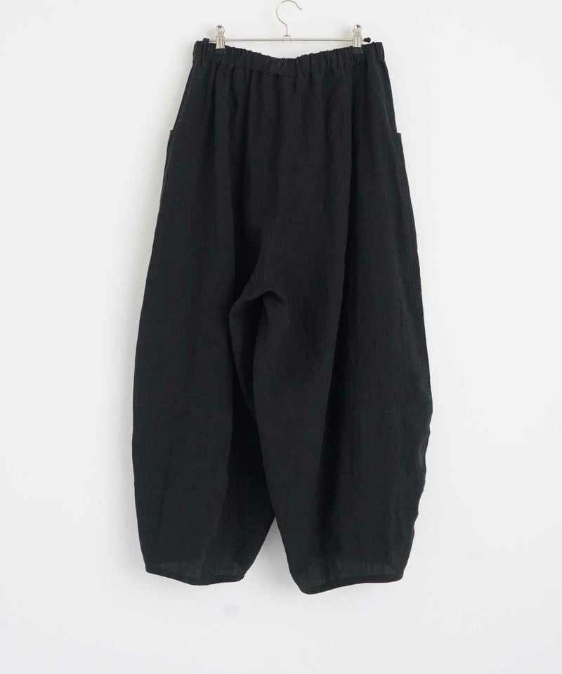 Mochi モチ sarouel pants [black]ma24-pt-02