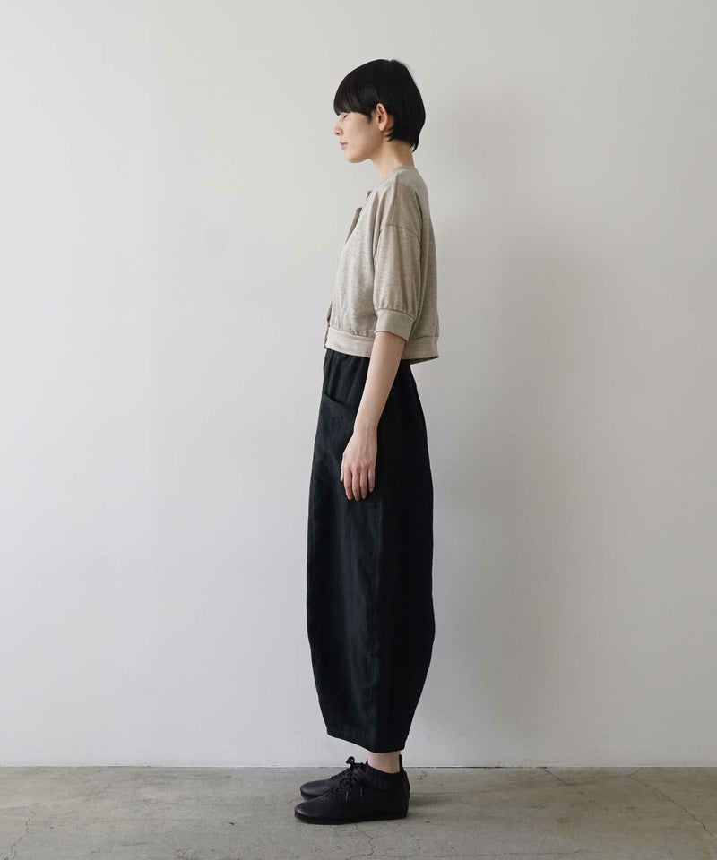 Mochi モチ sarouel pants [black]ma24-pt-02