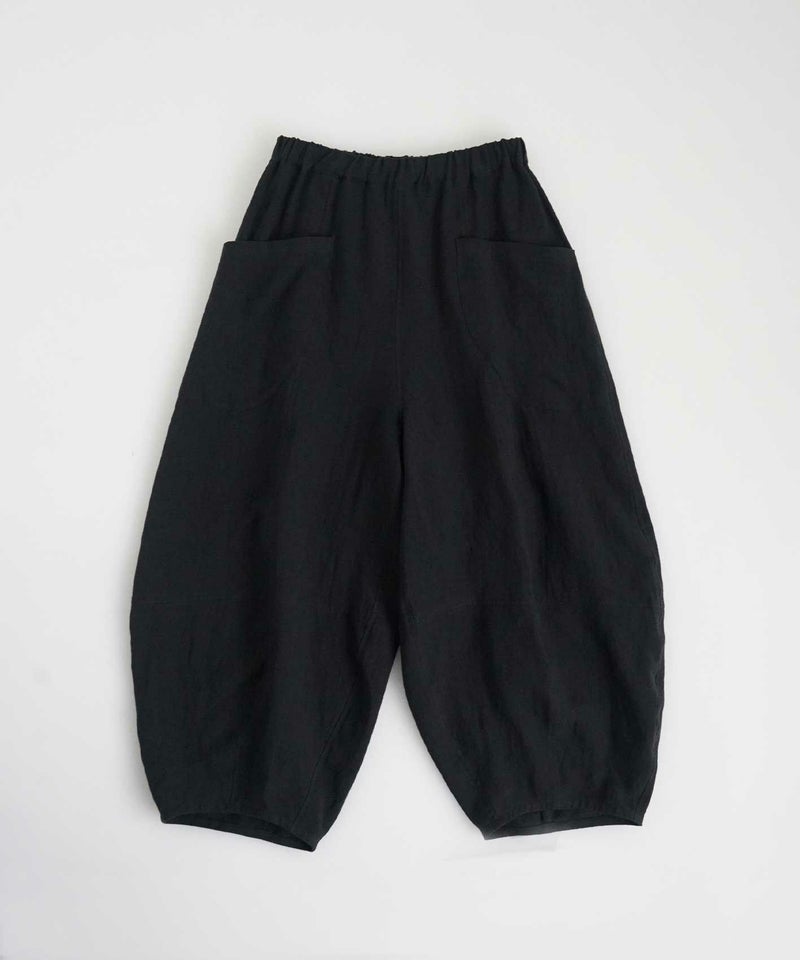 Mochi モチ sarouel pants [black]ma24-pt-02