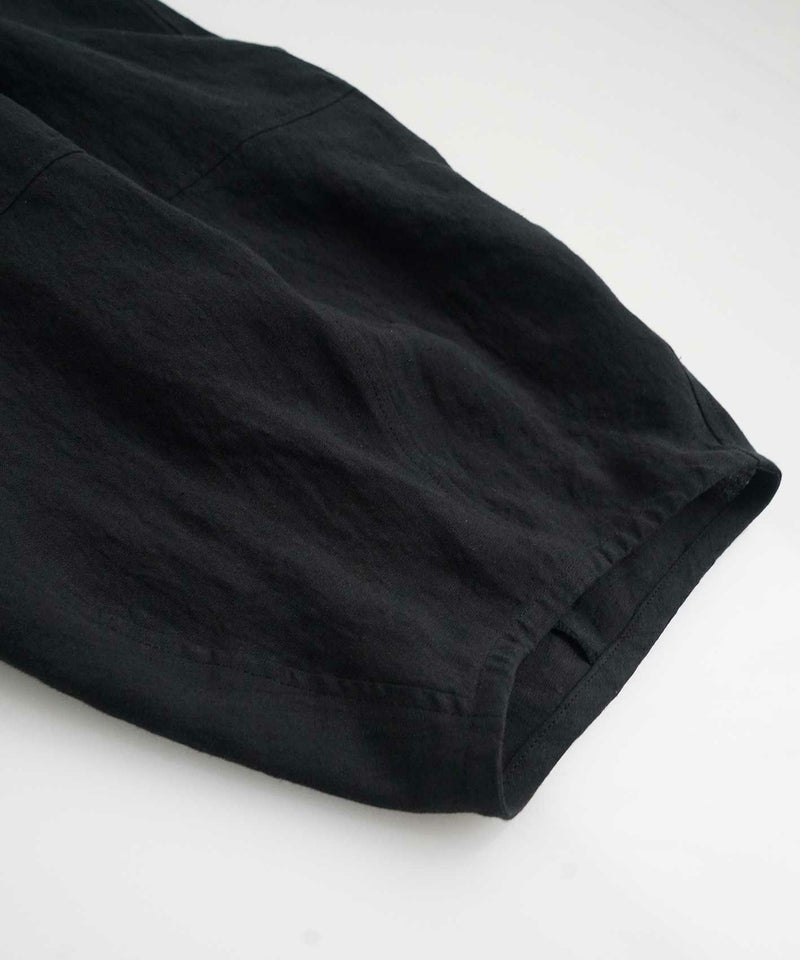Mochi モチ sarouel pants [black]ma24-pt-02