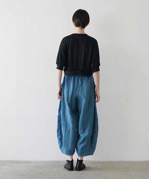 Mochi モチsarouel pants [cerulean blue] ma24-pt-02