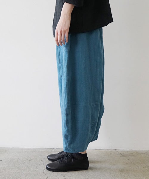 Mochi モチsarouel pants [cerulean blue] ma24-pt-02