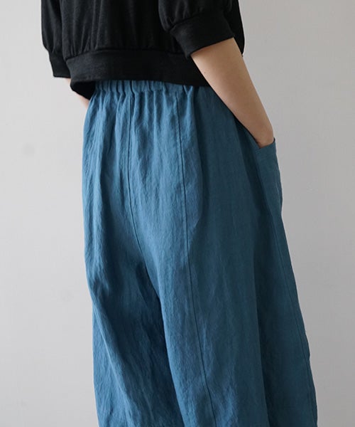 Mochi モチsarouel pants [cerulean blue] ma24-pt-02