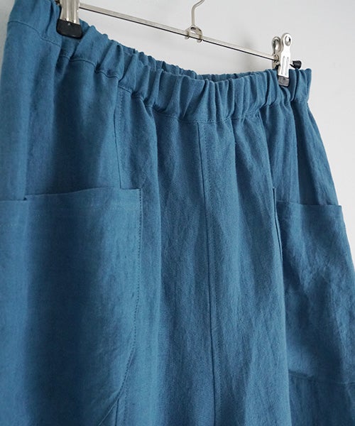 Mochi モチsarouel pants [cerulean blue] ma24-pt-02