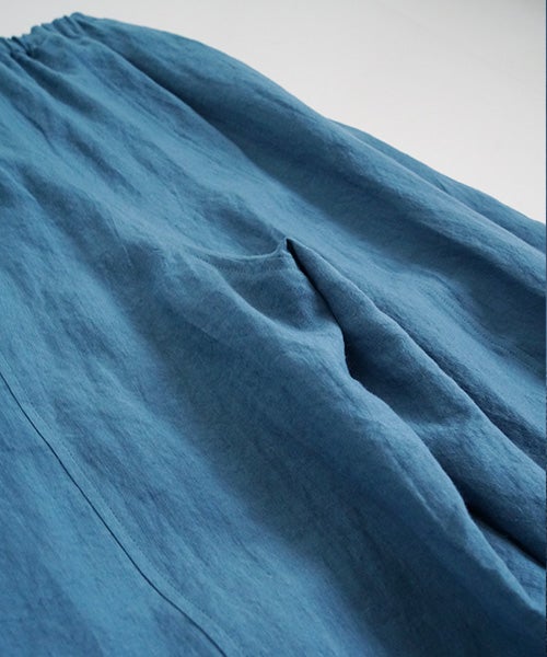 Mochi モチsarouel pants [cerulean blue] ma24-pt-02
