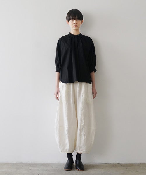Mochi / モチsarouel pants [off white]ma24-pt-02