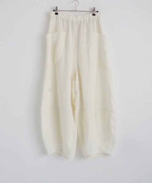 Mochi / モチsarouel pants [off white]ma24-pt-02