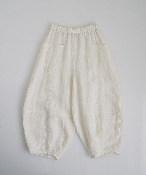 Mochi / モチsarouel pants [off white]ma24-pt-02