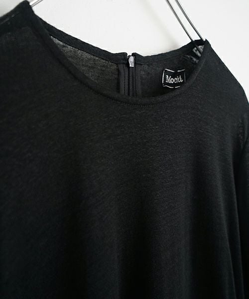 Mochi モチ panel tuck dress [black]ms22-op-05