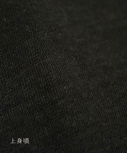 Mochi モチ panel tuck dress [black]ms22-op-05