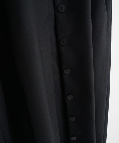 Mochi / モチvest dress [black]ma21-op-04