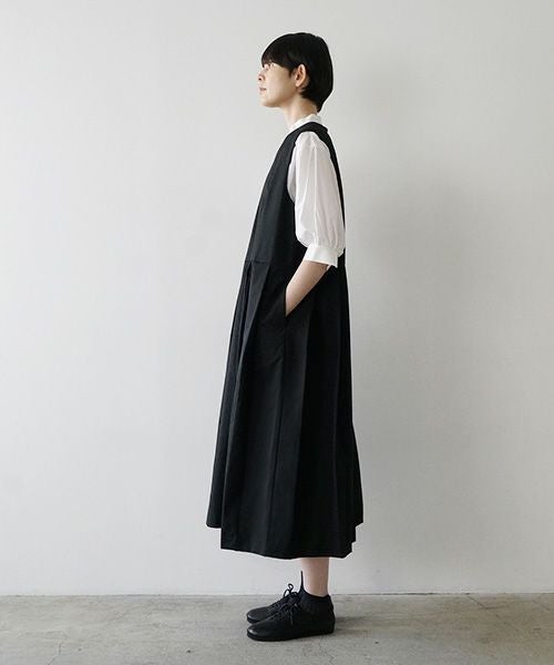モチa-line sleeveless dress [black]ma25-op-01 