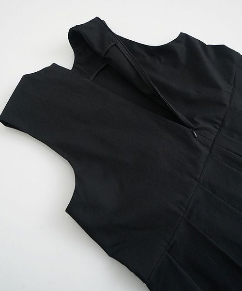 モチa-line sleeveless dress [black]ma25-op-01 
