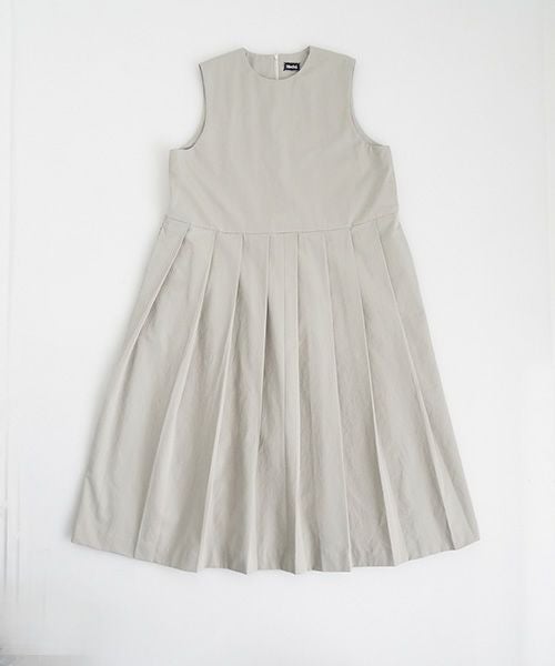Mochi / モチa-line sleeveless dress [chalk]ma25-op-01