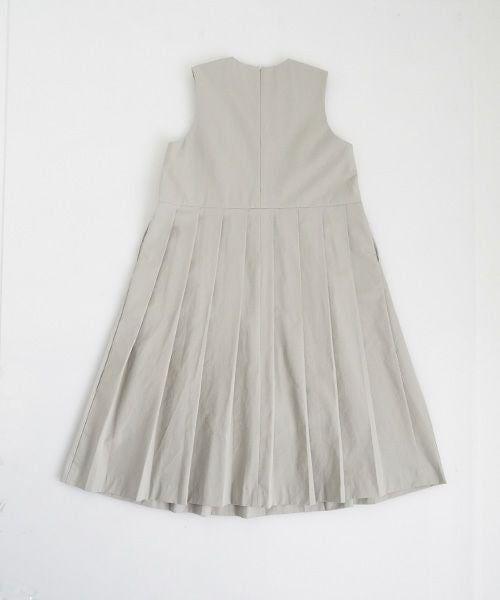 Mochi / モチa-line sleeveless dress [chalk]ma25-op-01
