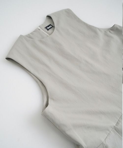 Mochi / モチa-line sleeveless dress [chalk]ma25-op-01