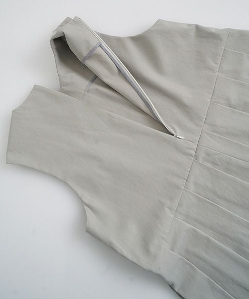 Mochi / モチa-line sleeveless dress [chalk]ma25-op-01