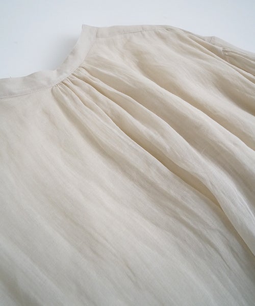 suzuki takayukiスズキタカユキlayered blouse [S261-09/mist white]