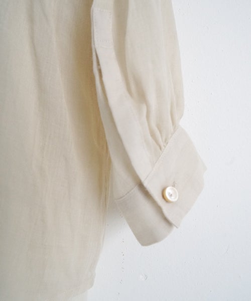 suzuki takayukiスズキタカユキlayered blouse [S261-09/mist white]