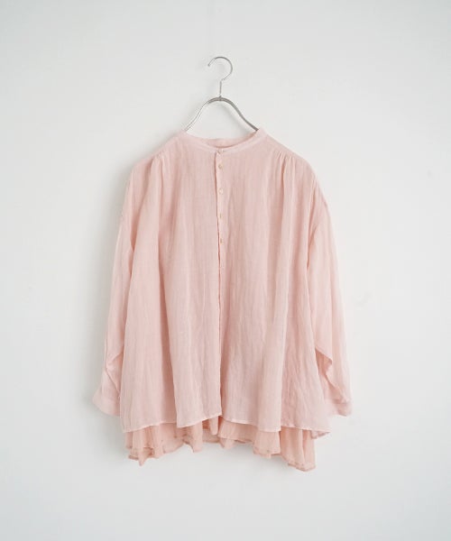  suzuki takayukiスズキタカユキlayered blouse [S261-09/pale peach]