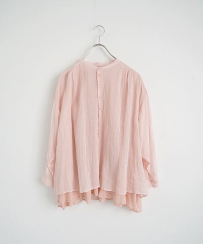  suzuki takayukiスズキタカユキlayered blouse [S261-09/pale peach]