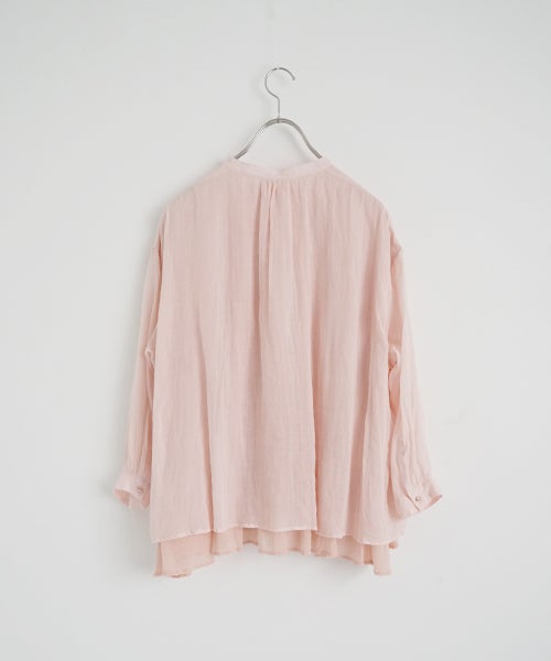  suzuki takayukiスズキタカユキlayered blouse [S261-09/pale peach]