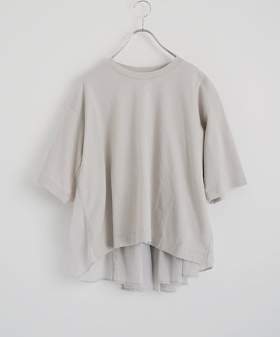 suzuki takayukiスズキタカユキcombination t-shirt [S261-22/frosty beige]