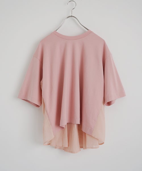  suzuki takayukiスズキタカユキcombination t-shirt ［S261-22/icicle pink] 