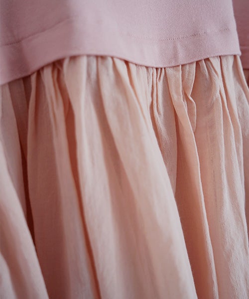  suzuki takayukiスズキタカユキcombination t-shirt ［S261-22/icicle pink] 