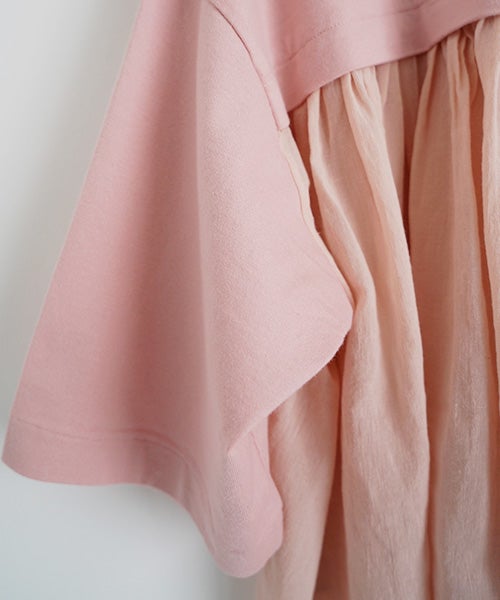  suzuki takayukiスズキタカユキcombination t-shirt ［S261-22/icicle pink] 