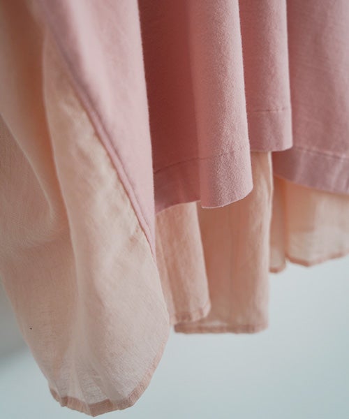  suzuki takayukiスズキタカユキcombination t-shirt ［S261-22/icicle pink] 