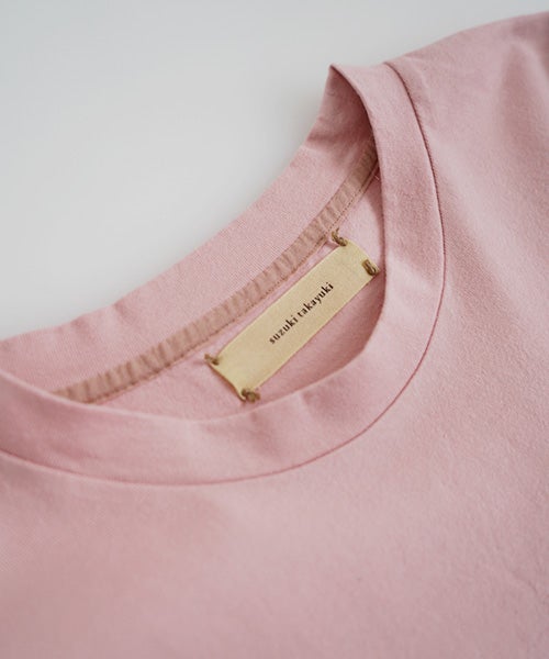  suzuki takayukiスズキタカユキcombination t-shirt ［S261-22/icicle pink] 