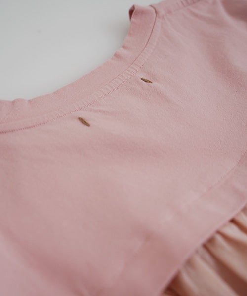  suzuki takayukiスズキタカユキcombination t-shirt ［S261-22/icicle pink] 