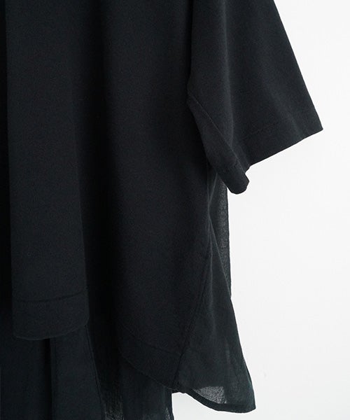 suzuki takayukiスズキタカユキcombination t-shirt [S261-22/black]