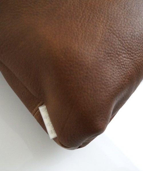 macromauro マクロマウロ<br>DEER LEATHER GANMA MINI [brown]<br>ディアレザー ガンマミニ がま口ショルダーバッグ