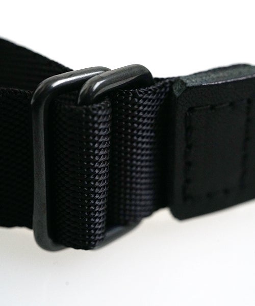 macromauro マクロマウロDEER LEATHER BOX BAG S black