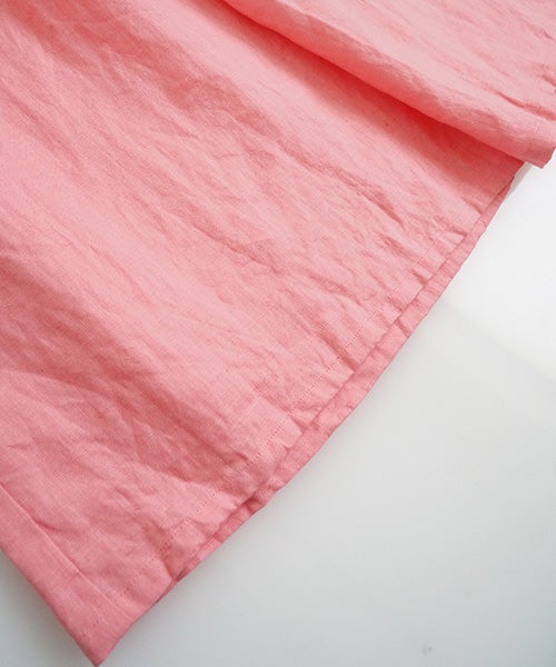 uzuki takayukiスズキタカユキgarthered pants II [S261-26ss/pink]ギャザーパンツ