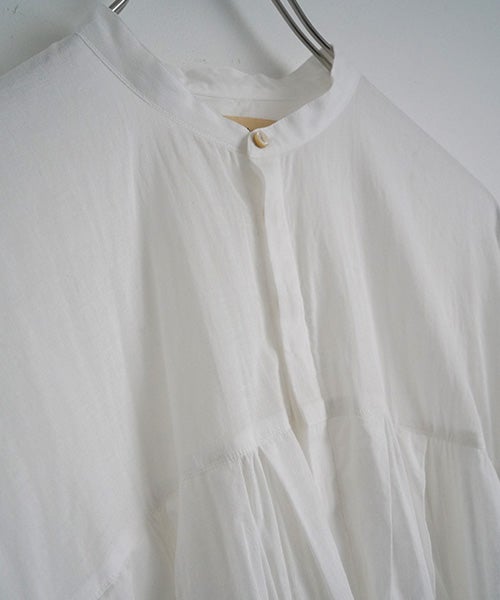  suzuki takayukiスズキタカユキtucked cape blouse [S261-19/off white]