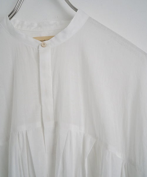  suzuki takayukiスズキタカユキtucked cape blouse [S261-19/off white]