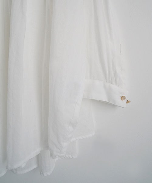  suzuki takayukiスズキタカユキtucked cape blouse [S261-19/off white]