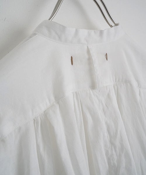  suzuki takayukiスズキタカユキtucked cape blouse [S261-19/off white]